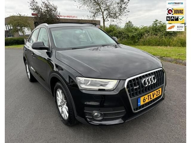 Zwart Gebruikt 2014 Audi Q3 Proline SUV | € 18.950 (Eerlijke prijs) - Afbeelding 1/4