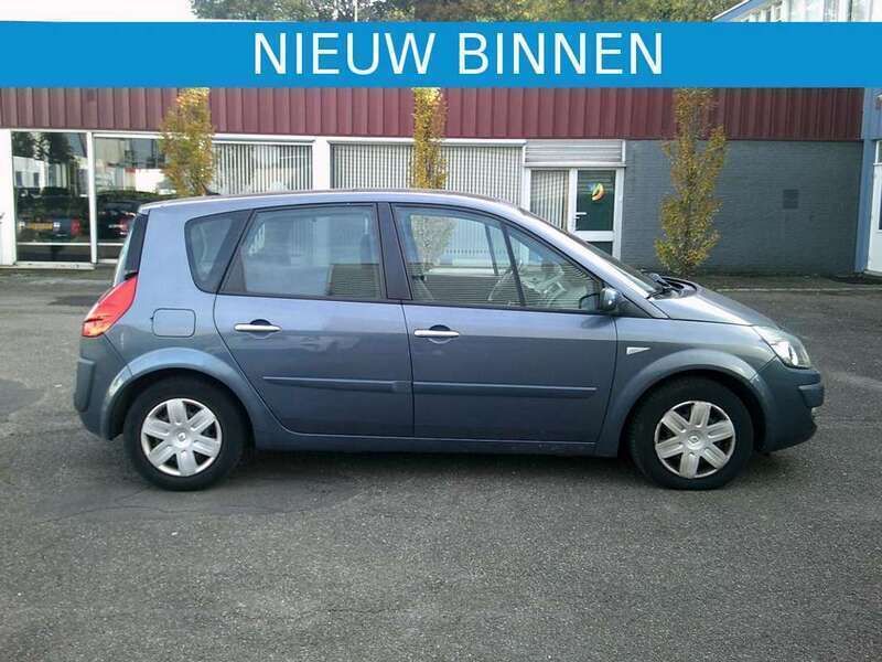 Blauw, metallic lak Gebruikt 2008 Renault Scénic II MPV | € 3.249 (Duur) - Afbeelding 1/4