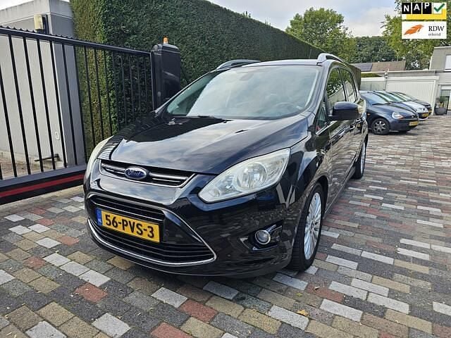 Zwart Gebruikt 2011 Ford Grand C-Max Titanium MPV | € 3.850 (Eerlijke prijs) - Afbeelding 1/4