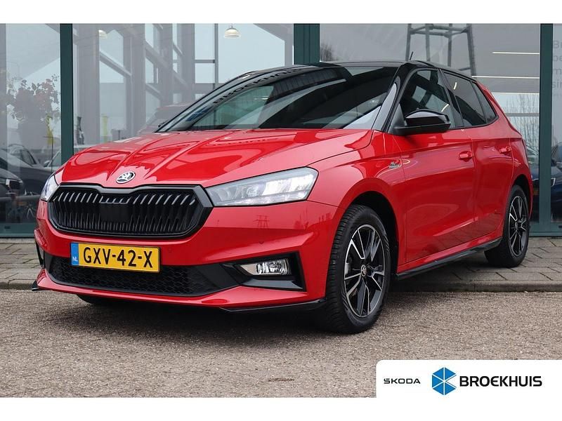 Occasion Skoda Fabia Monte Carlo 95 PK (69 kW) 2024 Rood Hatchback