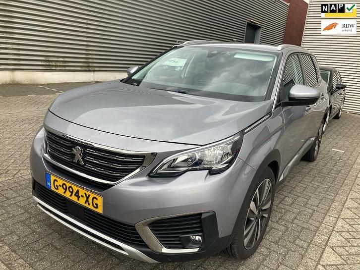 Grijs Gebruikt 2020 Peugeot 5008 Premium MPV | € 10.999 (Super prijs) - Afbeelding 1/4