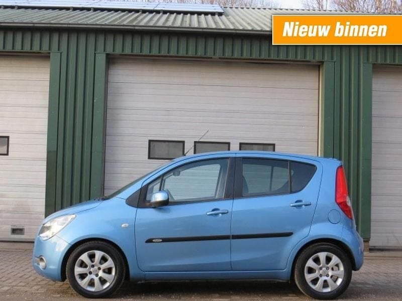 Blauw Occasion 2008 Opel Agila Enjoy MPV | € 3.950 (Super prijs) - Afbeelding 1/4