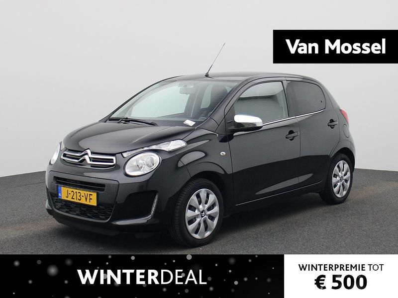 Zwart Occasion 2020 Citroën C1 Feel Hatchback | € 9.400 (Eerlijke prijs) - Afbeelding 1/4