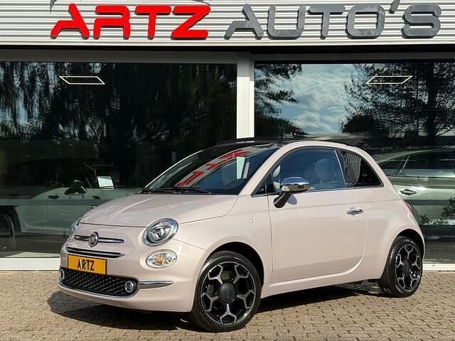 Rood, metallic lak Gebruikt 2019 Fiat 500C Star Cabriolet | € 13.300 (Eerlijke prijs) - Afbeelding 1/4