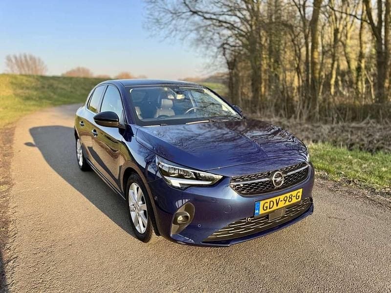 Blauw Gebruikt 2020 Opel Corsa Elegance Hatchback | € 13.950 (Super prijs) - Afbeelding 1/4