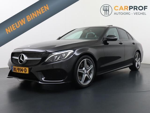 Zwart Gebruikt 2017 Mercedes C180 Business Sedan | € 18.695 (Eerlijke prijs) - Afbeelding 1/4