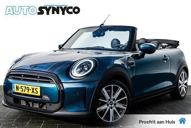Blauw Gebruikt 2021 Mini Cooper Cabriolet Cabriolet | € 24.900 (Eerlijke prijs) - Afbeelding 1/4
