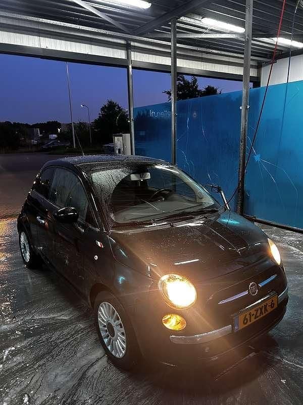 Zwart Gebruikt 2007 Fiat 500 Pop Hatchback | € 4.000 (Eerlijke prijs) - Afbeelding 1/4