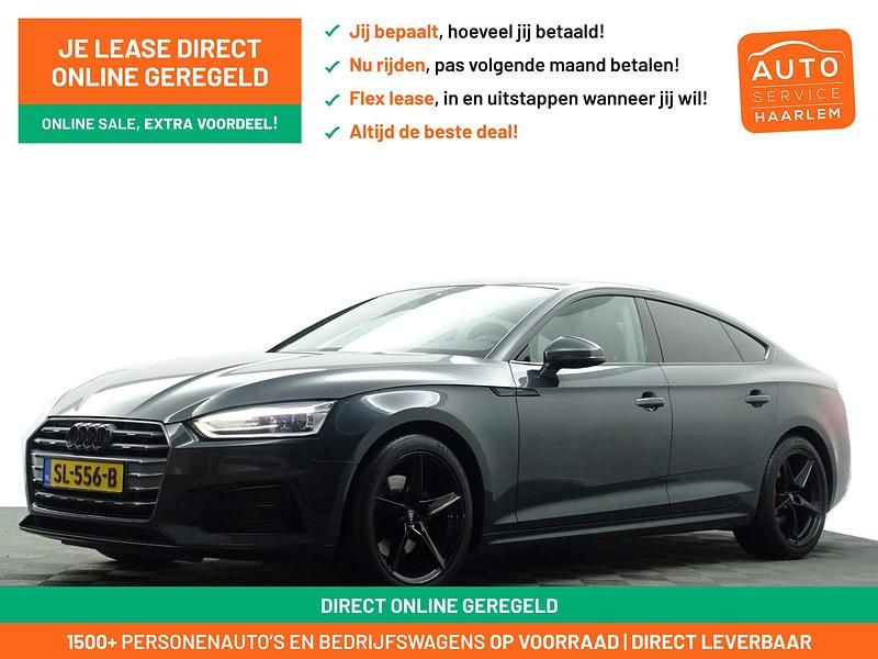 Grijs metallic Gebruikt 2018 Audi A5 Sportback S-Line Hatchback | € 22.900 (Eerlijke prijs) - Afbeelding 1/4