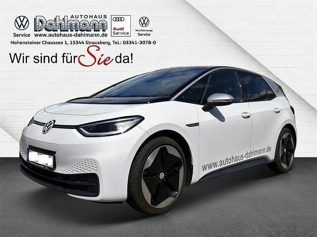 Wit Gebruikt 2020 VW ID.3 Hatchback | € 28.629 - Afbeelding 1/4