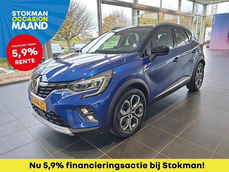 Blauw metallic Gebruikt 2020 Renault Captur Edition One SUV | € 17.900 (Iets duurder) - Afbeelding 1/3