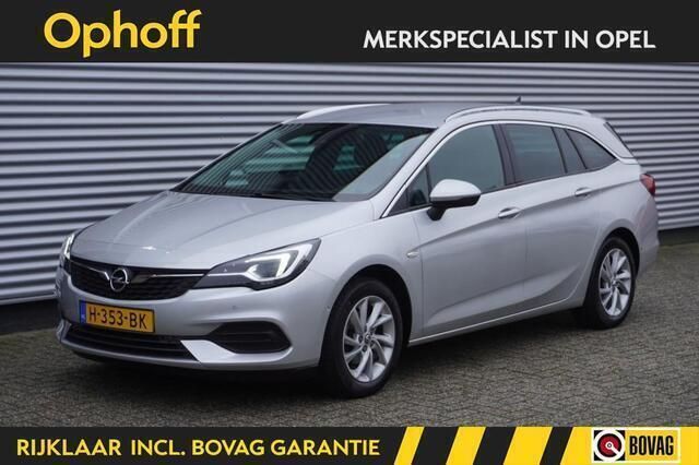 Grijs Gebruikt 2020 Opel Astra Elegance Stationwagen | € 13.950 (Eerlijke prijs) - Afbeelding 1/4