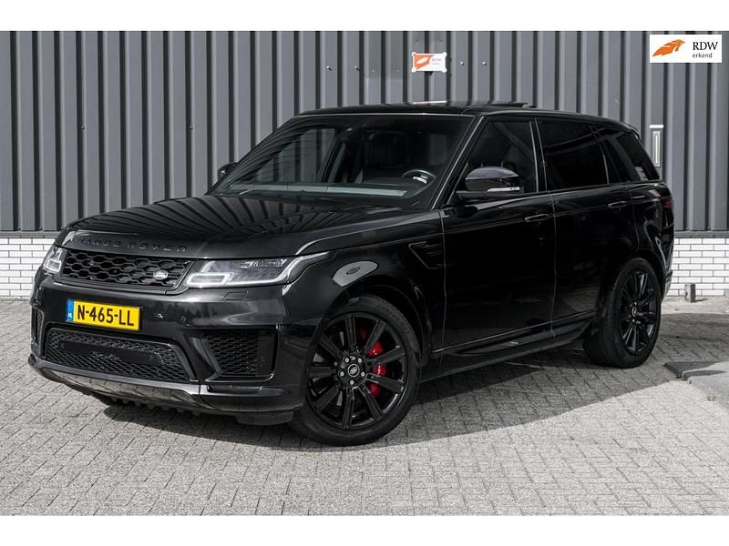 Zwart Gebruikt 2021 Land Rover Range Rover Sport HSE Dynamic SUV | € 54.950 (Eerlijke prijs) - Afbeelding 1/4