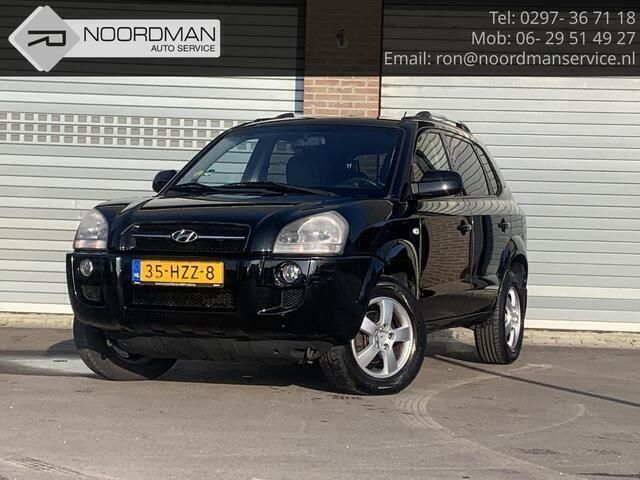 Zwart Gebruikt 2007 Hyundai Tucson Premium SUV | € 3.950 (Eerlijke prijs) - Afbeelding 1/4
