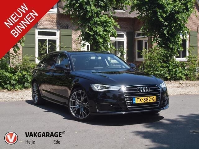 Zwart, metallic lak Gebruikt 2015 Audi A6 Premium Stationwagen | € 20.750 (Goede deal) - Afbeelding 1/4