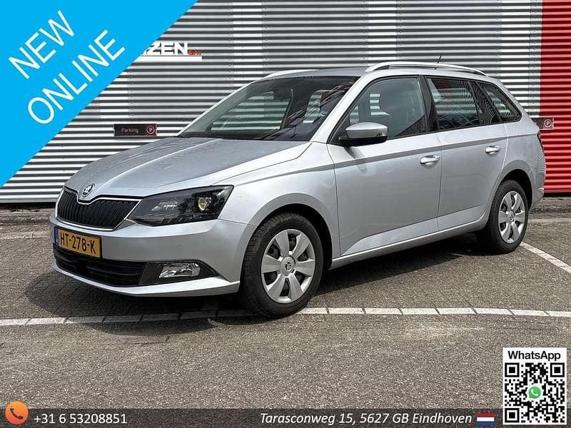 Grijs Gebruikt 2015 Skoda Fabia Ambition Stationwagen | € 4.450 (Eerlijke prijs) - Afbeelding 1/4