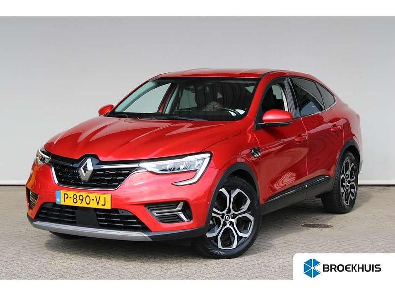 Rood, metallic lak Occasion 2022 Renault Arkana Intens SUV | € 18.900 (Super prijs) - Afbeelding 1/4