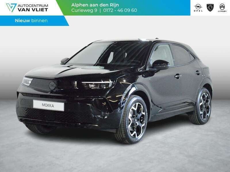 Zwart Nieuw 2025 Opel Mokka-e SUV | € 39.099 (Iets duurder) - Afbeelding 1/4