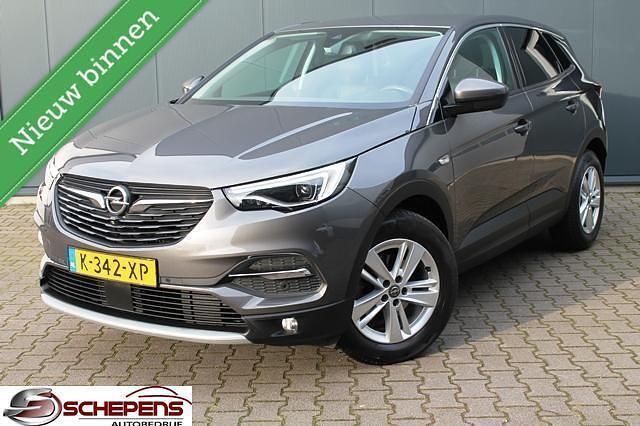 Grijs Occasion 2021 Opel Grandland X Elegance SUV | € 15.495 (Goede deal) - Afbeelding 1/4