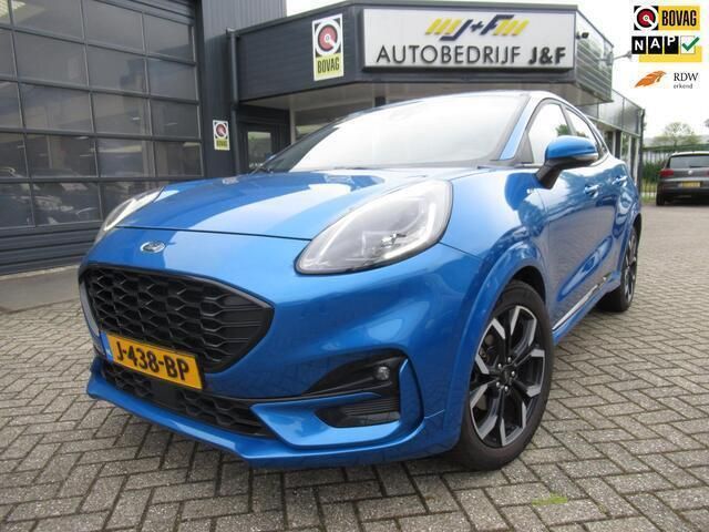 Blauw Gebruikt 2020 Ford Puma ST-Line X SUV | € 15.750 (Eerlijke prijs) - Afbeelding 1/4