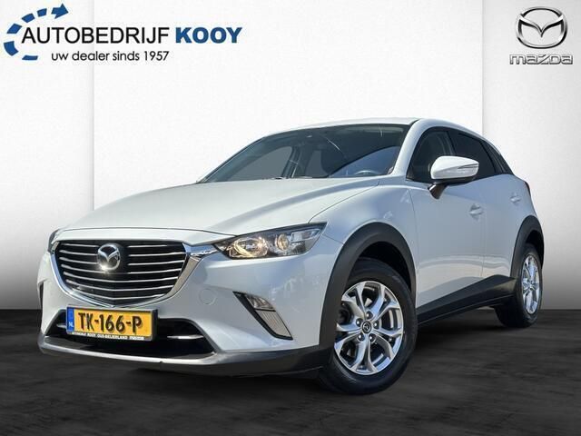 Ceramic white (wit metallic) Gebruikt 2018 Mazda CX-3 Dynamic SUV | € 19.495 (Eerlijke prijs) - Afbeelding 1/4