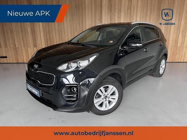 Zwart Gebruikt 2017 Kia Sportage SUV | € 15.950 (Eerlijke prijs) - Afbeelding 1/4