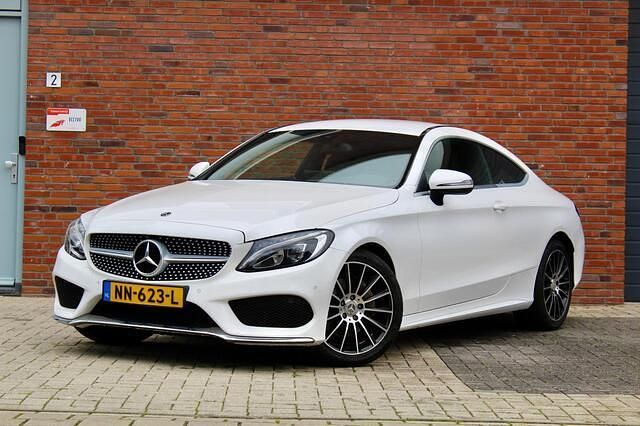 Wit Gebruikt 2016 Mercedes C180 AMG Edition 1 Coupé | € 20.995 (Super prijs) - Afbeelding 1/4