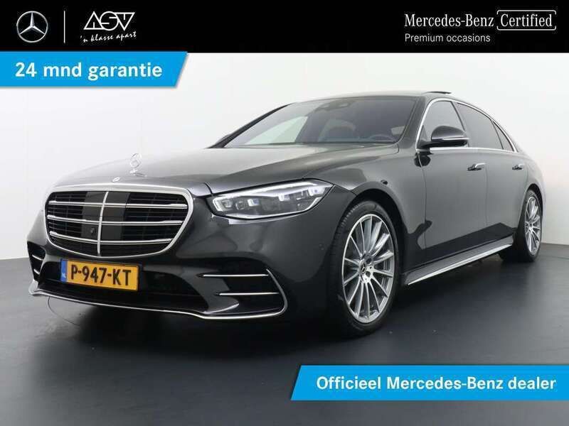 Grijs Gebruikt 2022 Mercedes S580 AMG line Sedan | € 89.895 (Duur) - Afbeelding 1/4