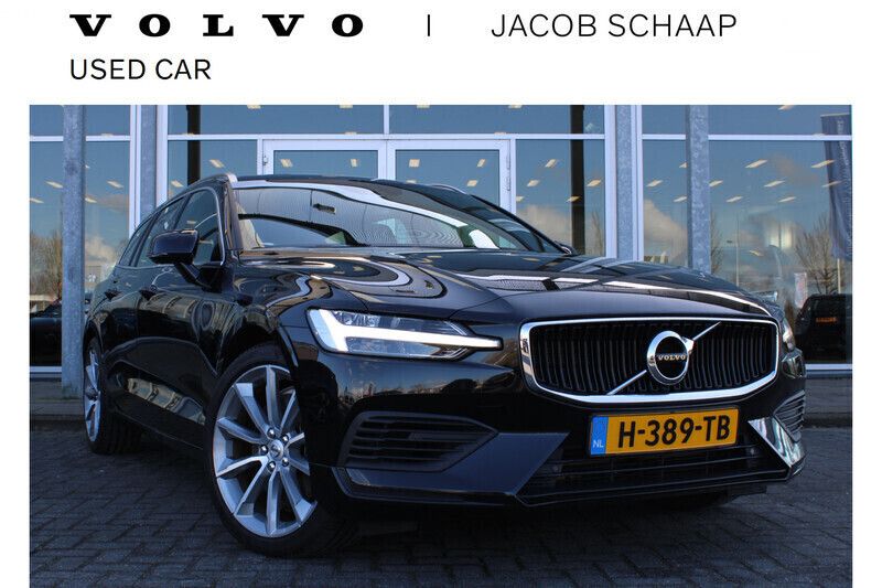 Zwart Gebruikt 2020 Volvo V60 R-Design Stationwagen | € 33.700 (Eerlijke prijs) - Afbeelding 1/4