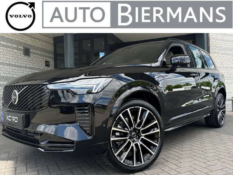 Zwart Nieuw 2025 Volvo XC90 Ultra SUV | € 100.850 (Duur) - Afbeelding 1/4