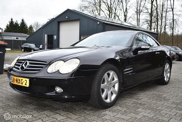 Occasion Mercedes SL500 306 PK (225 kW) 2002 Zwart (metallic) Cabriolet