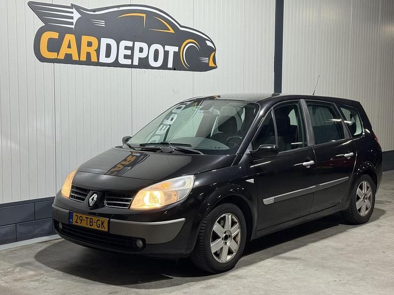 Zwart Gebruikt 2006 Renault Grand Scénic II Luxe MPV | € 2.199 - Afbeelding 1/4