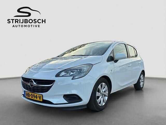 Wit Gebruikt 2015 Opel Corsa Edition Hatchback | € 4.990 (Goede deal) - Afbeelding 1/4