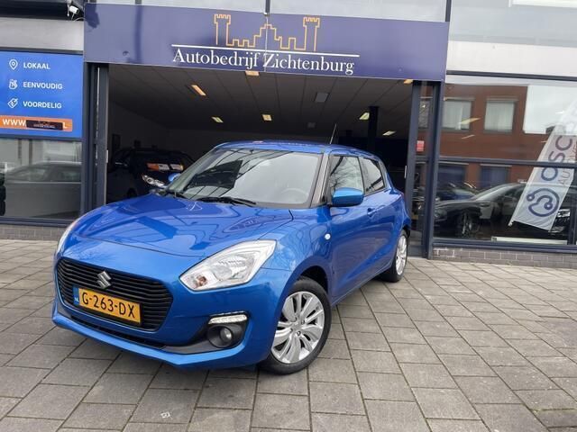 Blauw Gebruikt 2019 Suzuki Swift Hatchback | € 11.749 (Super prijs) - Afbeelding 1/4