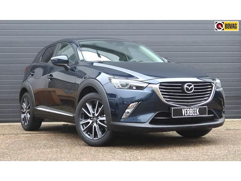 Blauw Gebruikt 2018 Mazda CX-3 SUV | € 17.750 (Eerlijke prijs) - Afbeelding 1/4