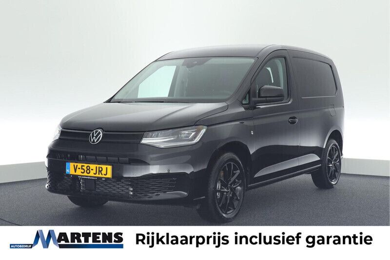 Zwart Nieuw 2024 VW Caddy Style MPV | € 33.949 (Iets duurder) - Afbeelding 1/4