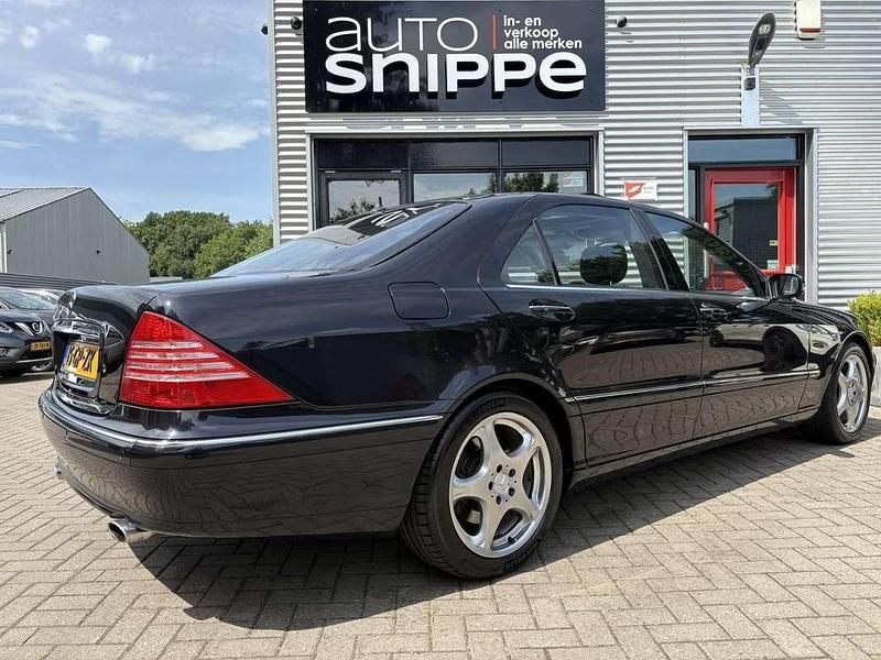 Occasion Mercedes S600 368 PK (270 kW) 2001 Zwart, metallic lak Sedan