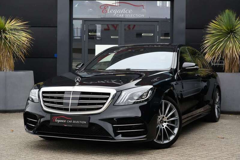 Zwart Gebruikt 2020 Mercedes S560 Premium Plus Sedan | € 59.950 - Afbeelding 1/4