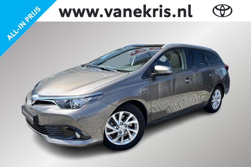 Grijs Gebruikt 2017 Toyota Auris Hybrid Stationwagen | € 16.997 (Eerlijke prijs) - Afbeelding 1/4