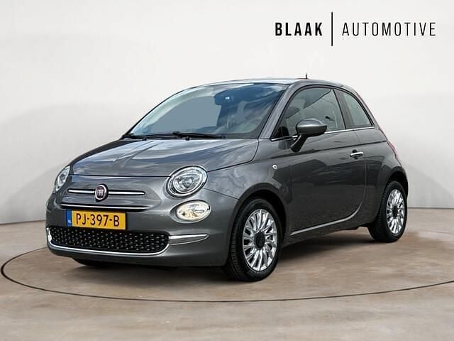 Grijs Gebruikt 2017 Fiat 500 Lounge Hatchback | € 11.950 (Eerlijke prijs) - Afbeelding 1/4
