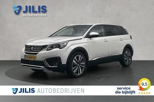Wit Gebruikt 2020 Peugeot 5008 Premium MPV | € 18.950 (Super prijs) - Afbeelding 1/3