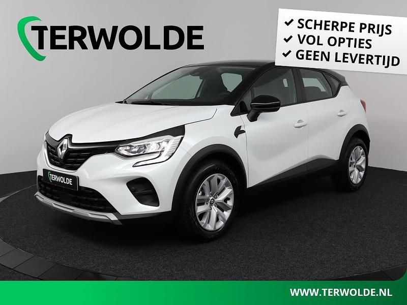 Blanc nacré / noir etoile Gebruikt 2024 Renault Captur Evolution SUV | € 21.945 (Goede deal) - Afbeelding 1/4