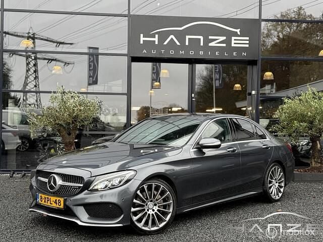 Occasion Mercedes C220 AMG line 170 PK (125 kW) 2014 Grijs Sedan