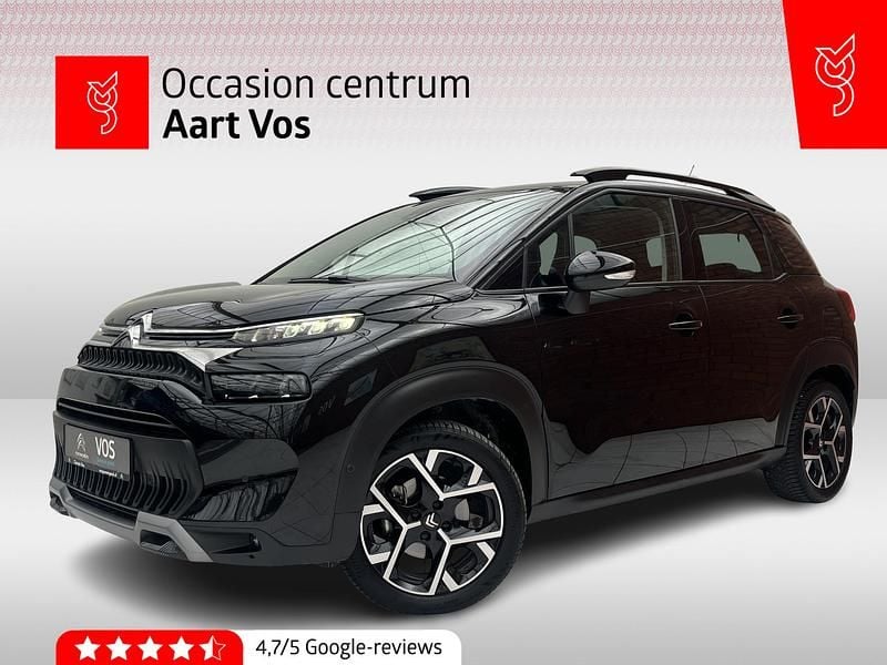 Zwart Gebruikt 2023 Citroën C3 Aircross PureTech SUV | € 18.490 (Eerlijke prijs) - Afbeelding 1/4