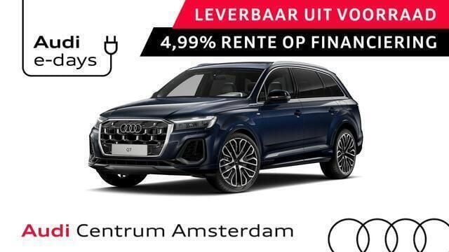 Blauw Nieuw 2025 Audi Q7 Proline SUV | € 103.500 (Super prijs) - Afbeelding 1/4