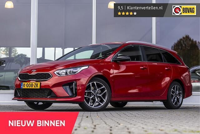 Rood Gebruikt 2021 Kia Ceed Sportswagon GT-Line Stationwagen | € 21.850 (Eerlijke prijs) - Afbeelding 1/4