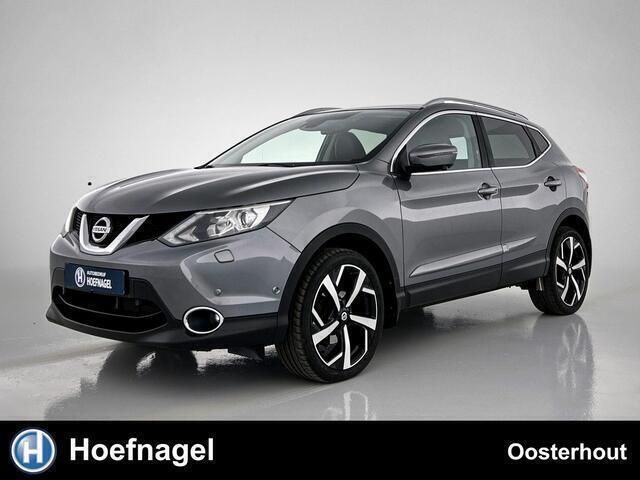 Grijs, metallic lak Gebruikt 2015 Nissan Qashqai Tekna SUV | € 12.900 (Eerlijke prijs) - Afbeelding 1/4
