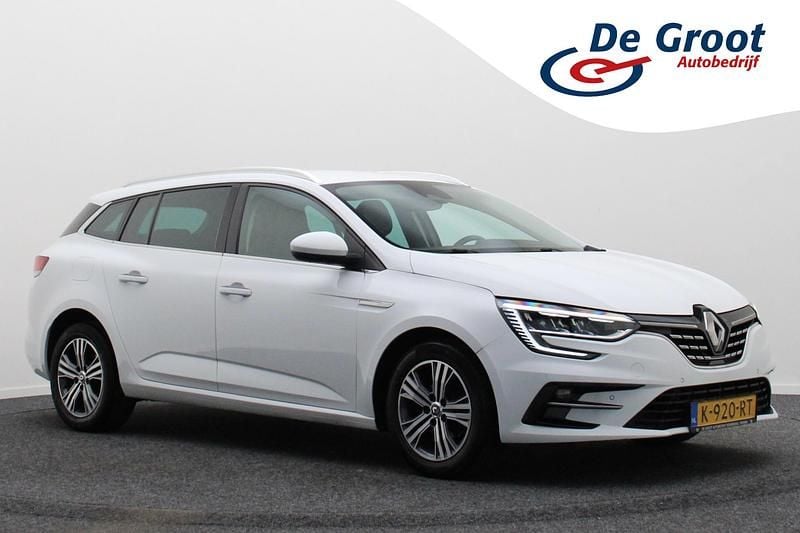 Wit Occasion 2021 Renault Mégane GrandTour Intens Stationwagen | € 14.950 (Eerlijke prijs) - Afbeelding 1/4