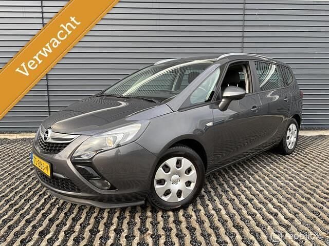 Grijs Gebruikt 2012 Opel Zafira Tourer Edition MPV | € 5.995 (Goede deal) - Afbeelding 1/4