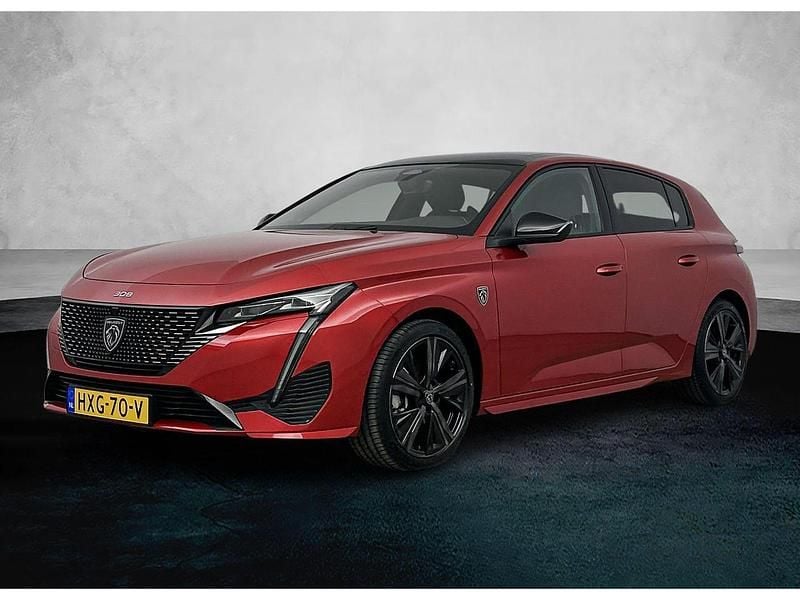 Rood Nieuw 2025 Peugeot 308 GTi Hatchback | € 32.720 (Super prijs) - Afbeelding 1/1